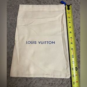 Louis Vuitton empty dust bag, see pics for measurements